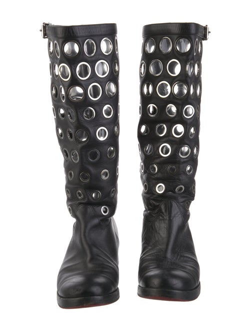 Christian Louboutin Leather Riding Boots