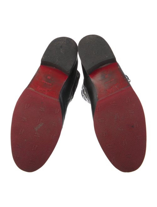 Christian Louboutin Leather Riding Boots