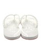 Christian Louboutin Spike Accents Rubber Sandals