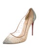Christian Louboutin Mesh Mesh Accents Pumps