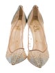Christian Louboutin Mesh Mesh Accents Pumps