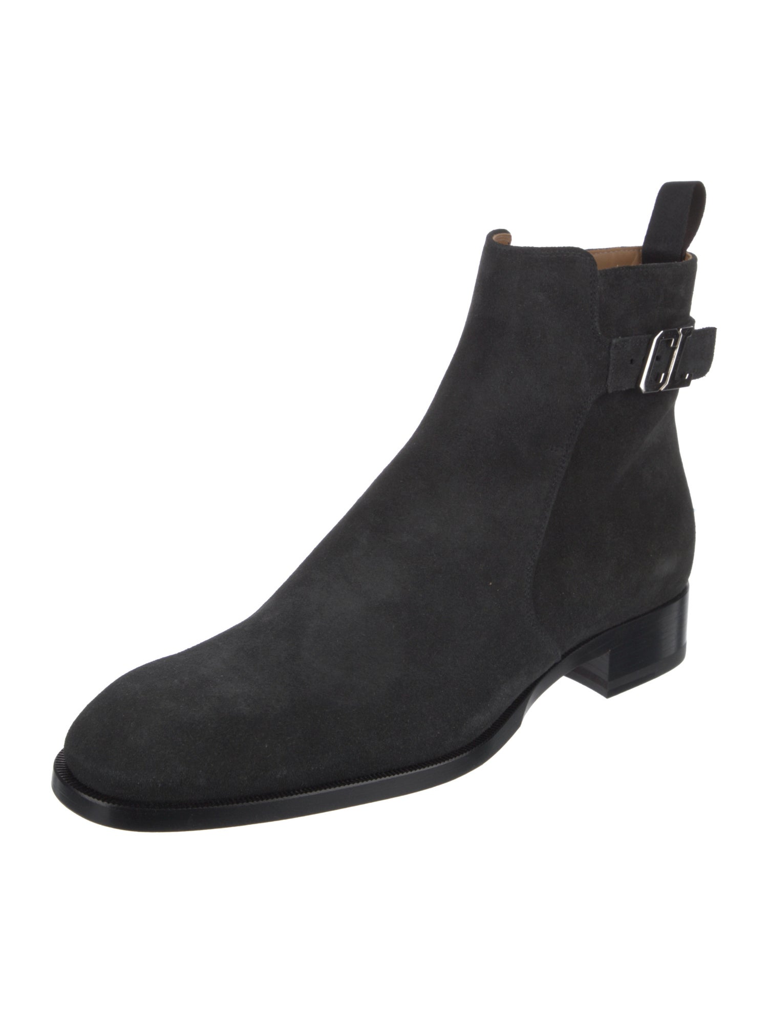 Christian Louboutin Suede Chelsea Boots
