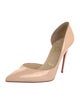 Christian Louboutin Patent Leather D'Orsay Pumps
