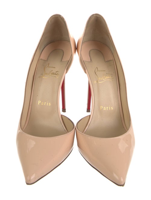 Christian Louboutin Patent Leather D'Orsay Pumps