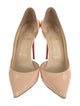 Christian Louboutin Patent Leather D'Orsay Pumps