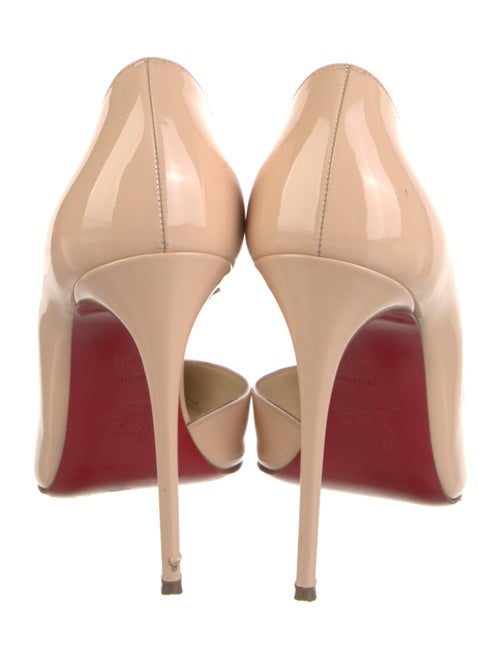 Christian Louboutin Patent Leather D'Orsay Pumps