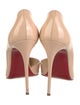 Christian Louboutin Patent Leather D'Orsay Pumps