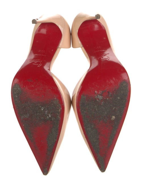 Christian Louboutin Patent Leather D'Orsay Pumps