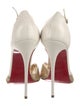 Christian Louboutin Salonu 120 Lace T-Strap Pumps