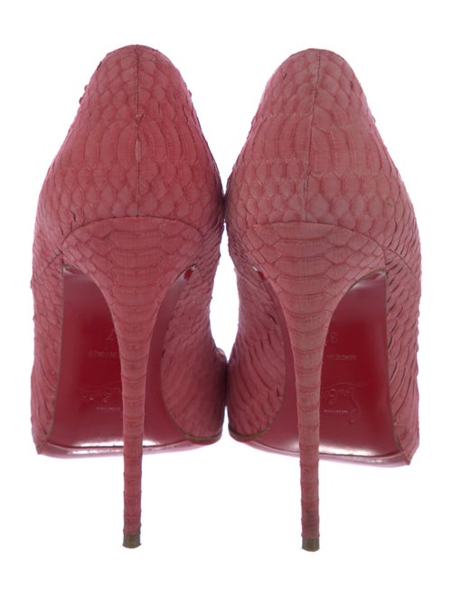 Christian Louboutin Python Pumps