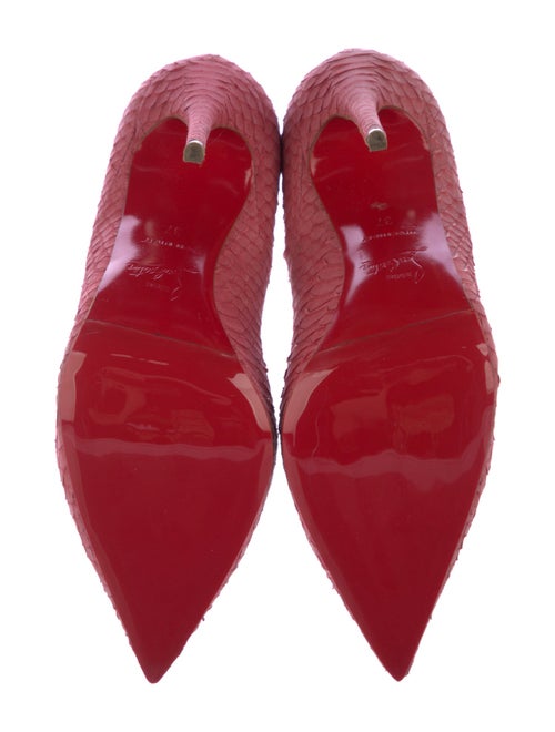 Christian Louboutin Python Pumps