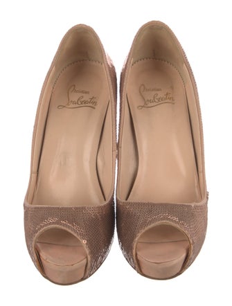 Christian Louboutin Sequins Sequin Embellishments Pumps