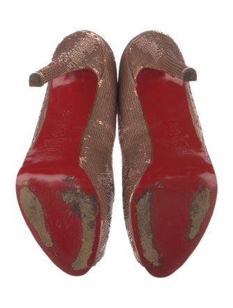 Christian Louboutin Sequins Sequin Embellishments Pumps