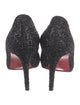 Christian Louboutin Glitter Glitter Accents Pumps