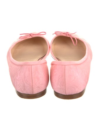 Christian Louboutin Bow Accents D'Orsay Flats