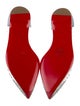 Christian Louboutin PVC Crystal Embellishments Flats