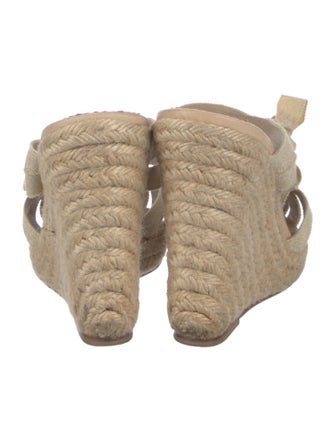 Christian Louboutin Bow Accents Espadrilles