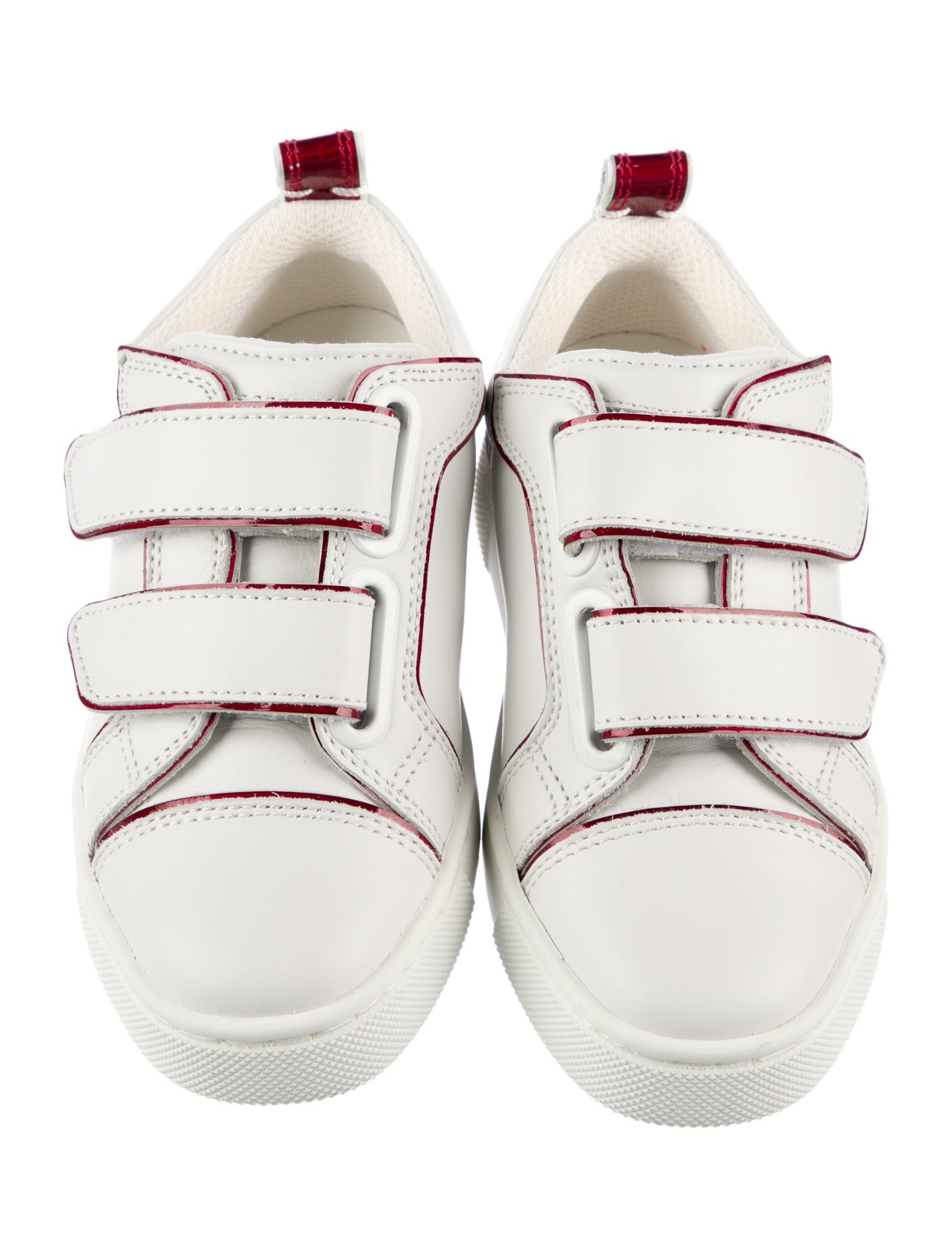 Christian Louboutin Kids Boys' Patterned Metallic Leather Low-Top Sneakers