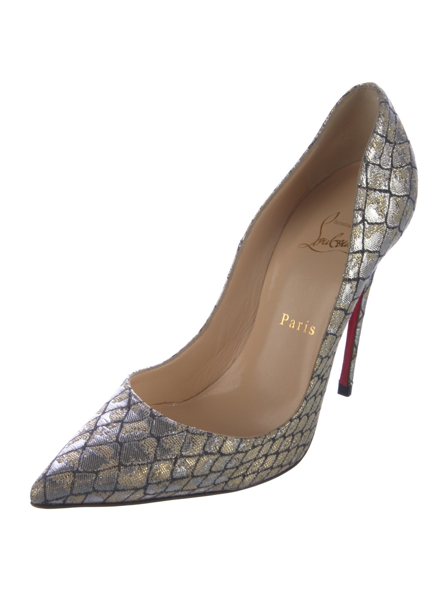 Christian Louboutin Animal Print Pumps