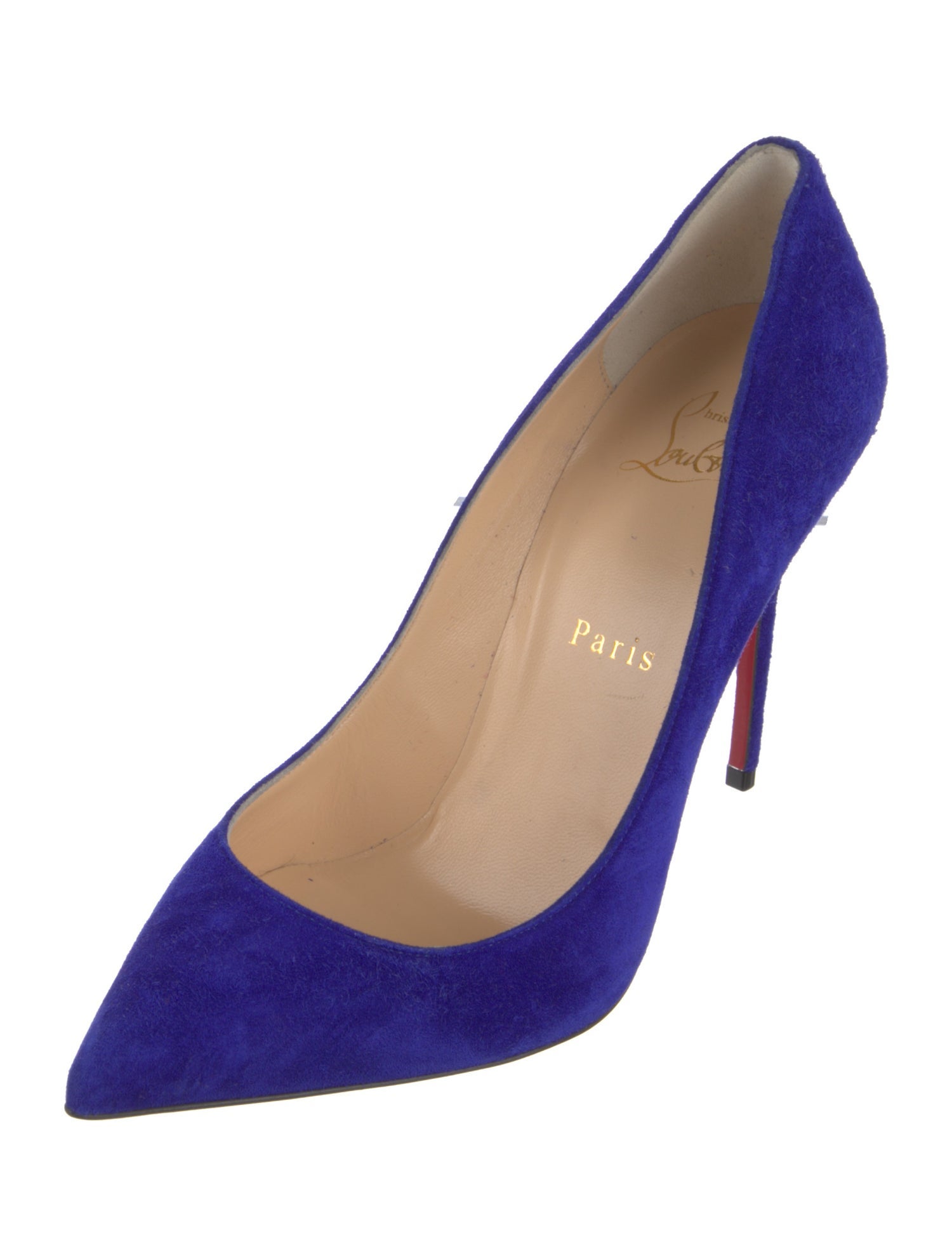 Christian Louboutin Suede Pumps w/ Tags