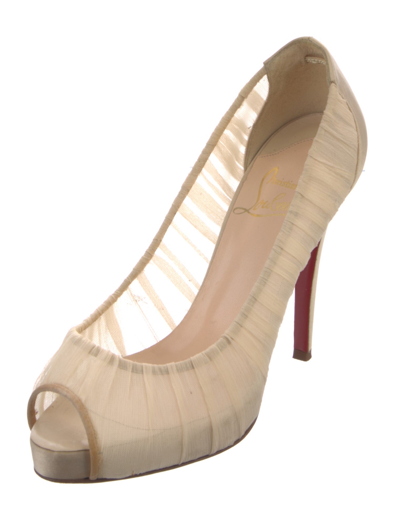 Christian Louboutin Mesh Pumps