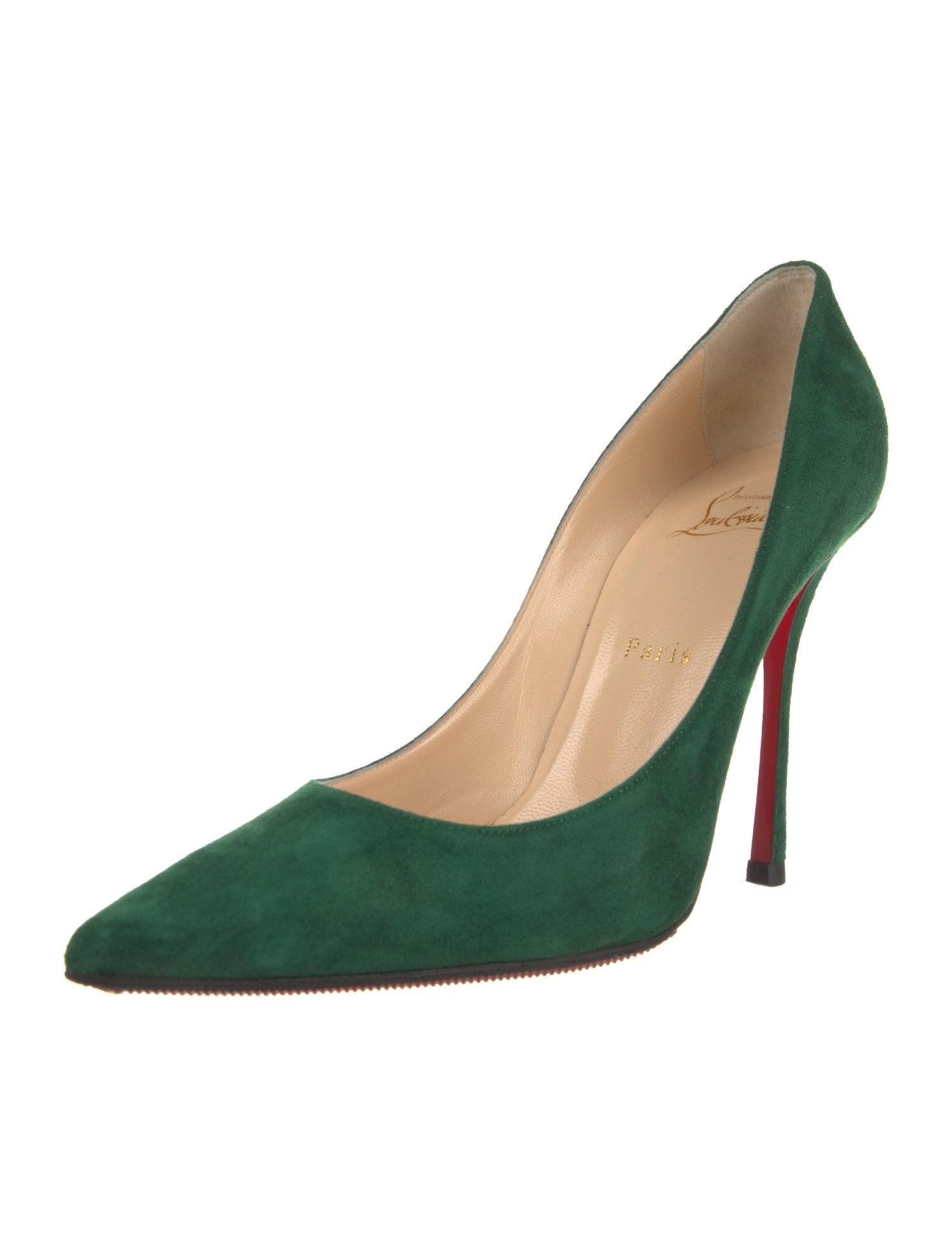 Christian Louboutin Suede Pumps