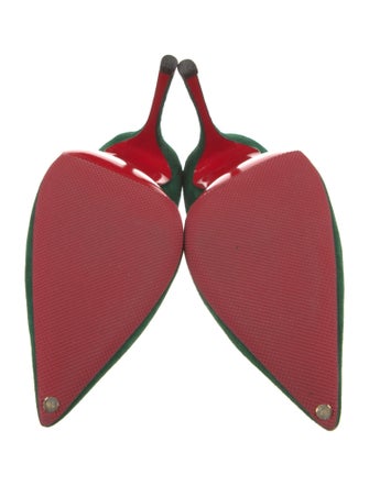 Christian Louboutin Suede Pumps