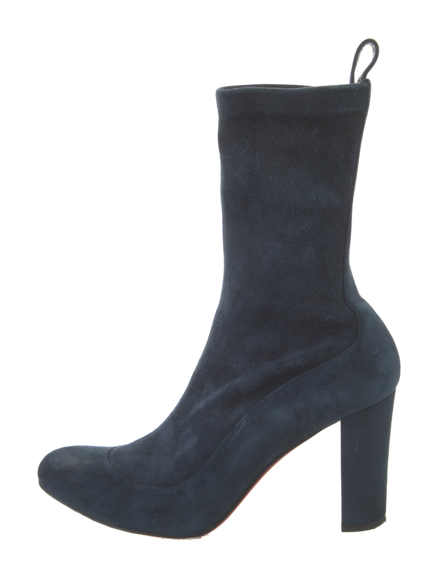 Christian Louboutin Suede Sock Boots