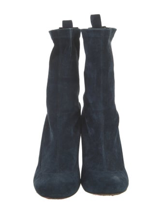 Christian Louboutin Suede Sock Boots