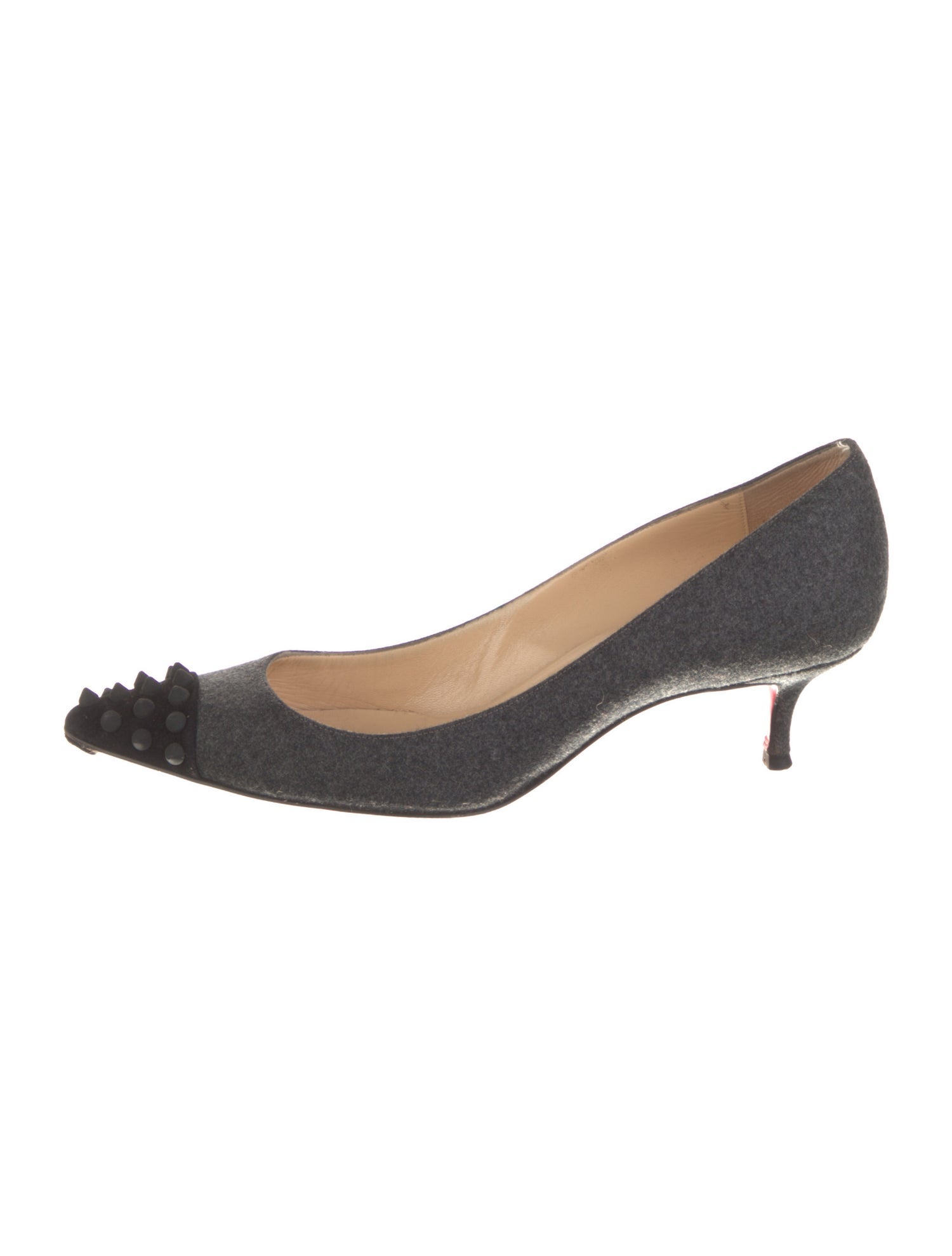 Christian Louboutin Spike Accents Studded Accents Pumps