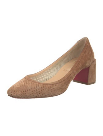 Christian Louboutin Suede Pumps