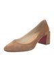 Christian Louboutin Suede Pumps