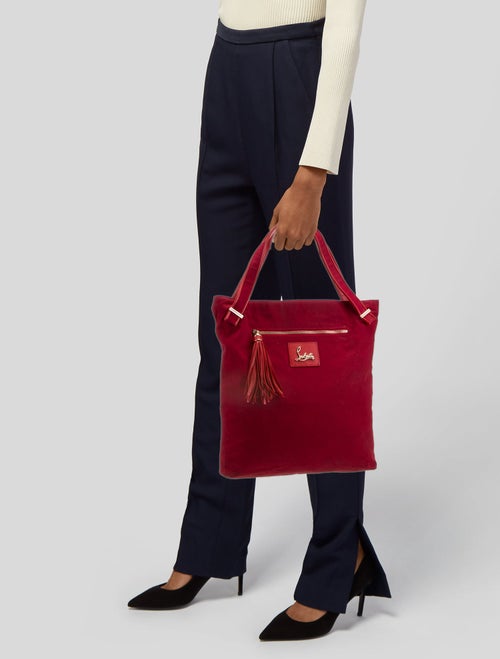 Christian Louboutin Canvas Tote
