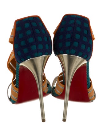 Christian Louboutin Striped Sandals