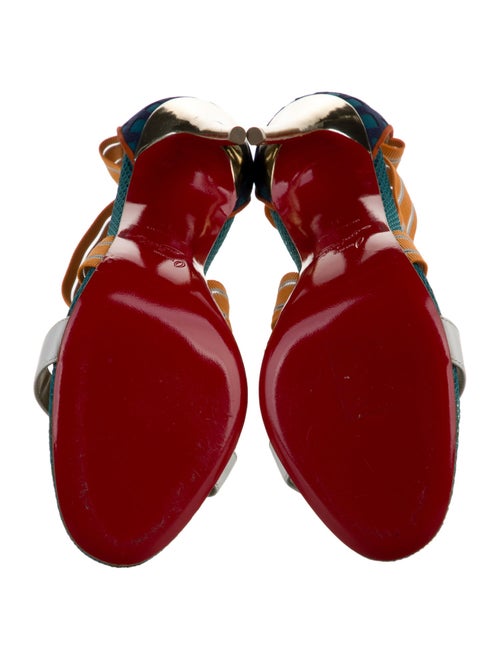 Christian Louboutin Striped Sandals
