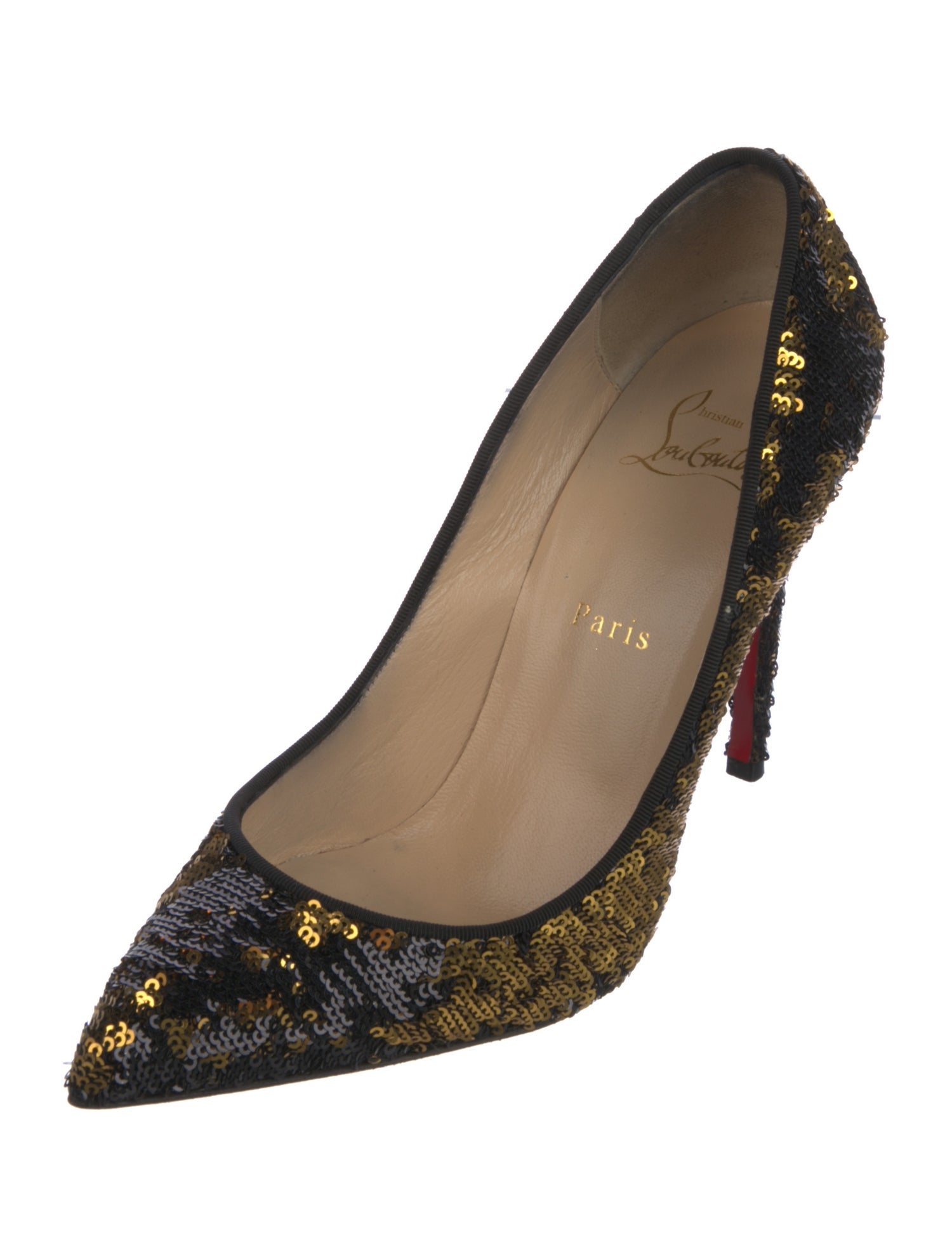 Christian Louboutin Sequins Sequin Embellishments Pumps