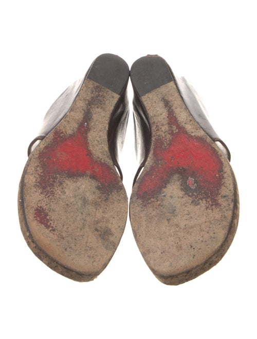 Christian Louboutin Leather Espadrilles