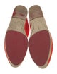 Christian Louboutin Canvas Embroidered Accent Espadrilles