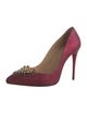 Christian Louboutin Beaded Accents Pumps