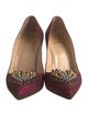 Christian Louboutin Beaded Accents Pumps