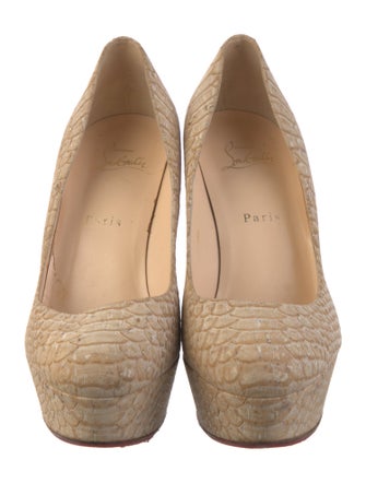 Christian Louboutin Animal Print Pumps