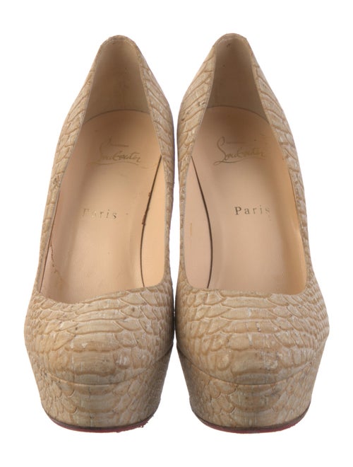 Christian Louboutin Animal Print Pumps