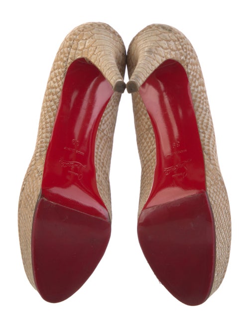 Christian Louboutin Animal Print Pumps