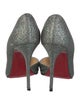 Christian Louboutin Glitter D'Orsay Pumps