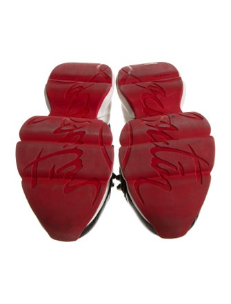 Christian Louboutin Spike Accents Neoprene Sock Sneakers