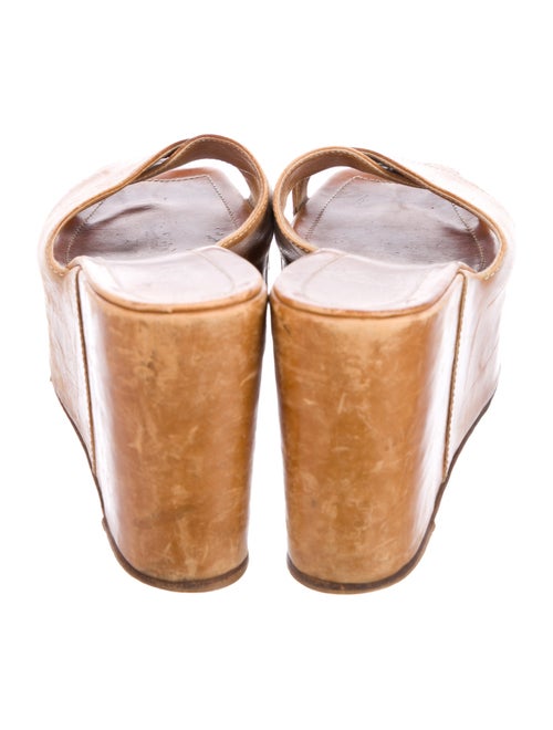 Christian Louboutin Leather Slides