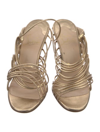 Christian Louboutin Leather Slides