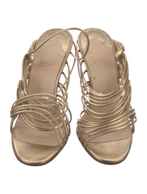 Christian Louboutin Leather Slides