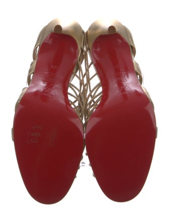 Christian Louboutin Leather Slides