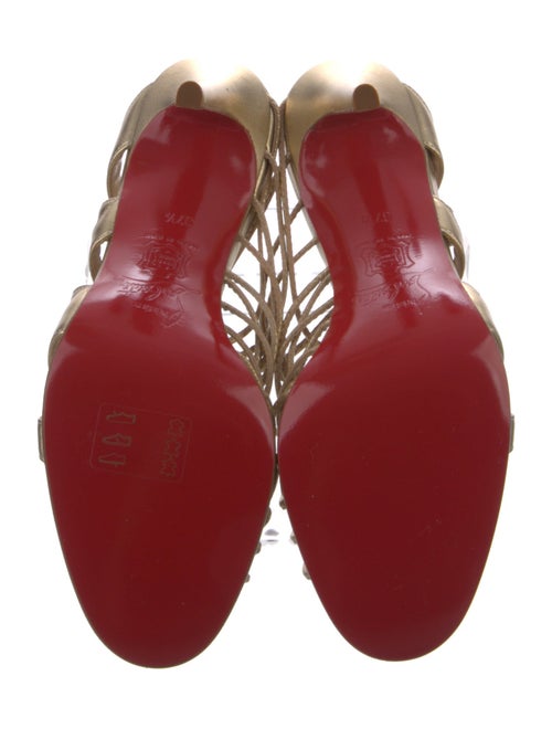 Christian Louboutin Leather Slides